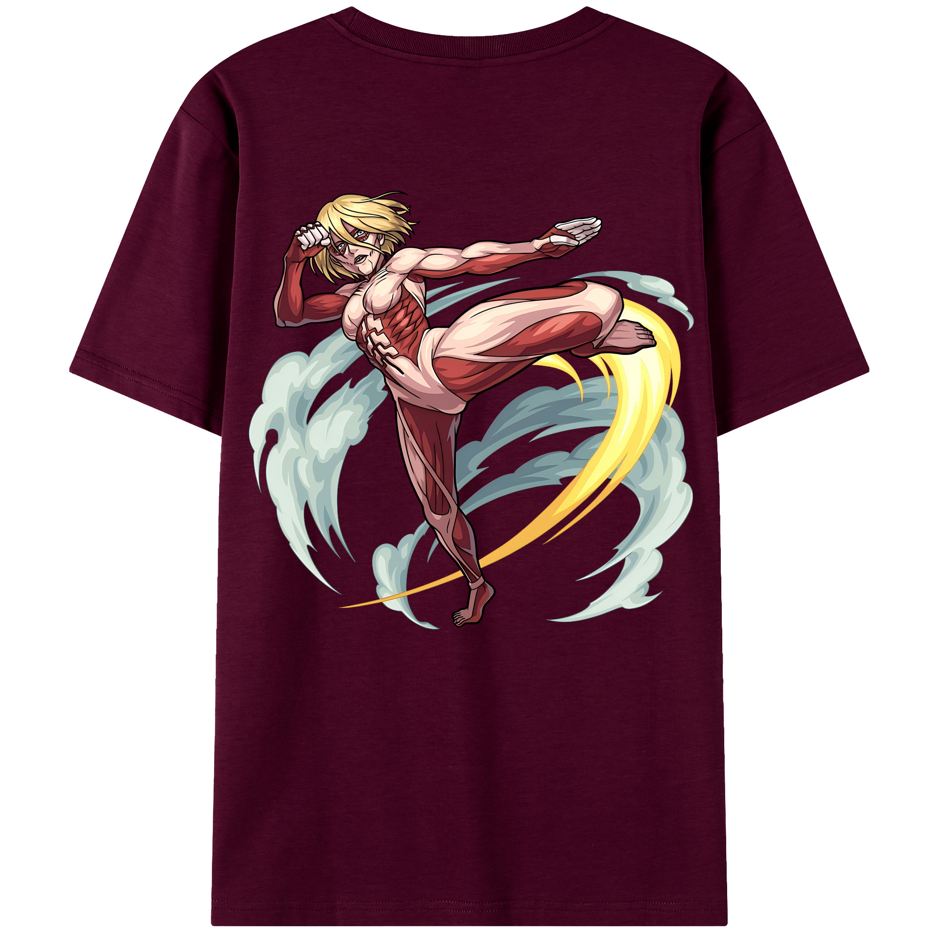 （画像用） 進撃の巨人 Attack on Titan レディース半袖Tシャツ(バックプリント)